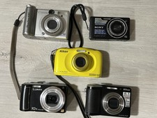 Lotto Fotocamere Sony DSC-W380 Panasonic DMC-TZ5 Nikon P60 Nikon S33 Canon PC105