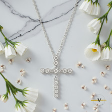 COLLANA DONNA CROCE INFINITO