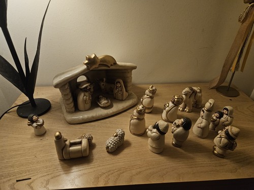 Sacra famiglia presepe - sacra,