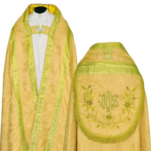 Set cope stole giallo - set,