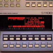 Akai S 1000, S 1000PB, S 1100 MX 76 Display LED Rosso/Nero