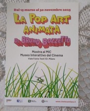 CARTOLINA LA POP ART ANIMATA DI BRUNO BOZZETTO- OTTIMO STATO- SPED GRATUITA