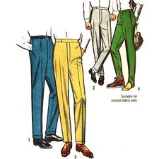Pantaloni Da Uomo Anni '60