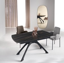 Tavolo da pranzo effetto marmo