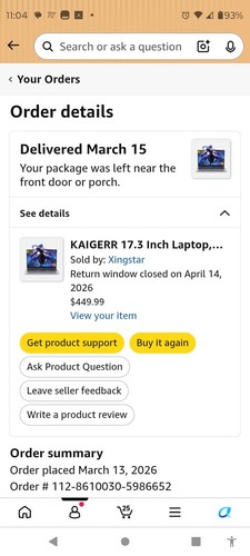 Notebook portatile kaigerr - notebook,