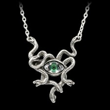 Collana con ciondolo - occhio, di