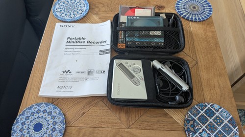 Sony n710 minidisc net md - sony,