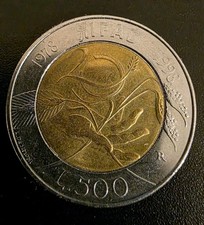 Moneta Rarissima 500 Lire
