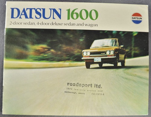 Datsun 1600 1970 depliant 510