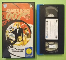 VHS Ita Film Azione James Bond 007 Dalla Russia Con Amore Videocassetta (V21)