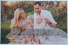 Italian Clipping Ritaglio 2024 PARIS HILTON genitori grazie a 4 PAGINE