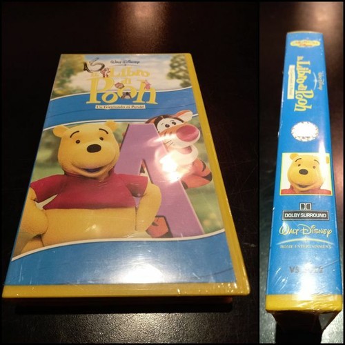 Vhs libro pooh - vhs,