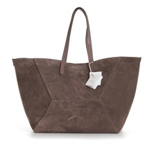 Borsa grande BRUNELLO CUCINELLI 4700$ BC Duo in camoscio con Monili