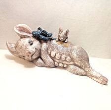 Vintage Sow Smiling Mama Pig
