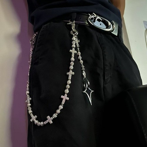 Portafoglio uomo croce strass - portafoglio,