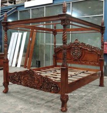 Letto baldacchino king in - letto,