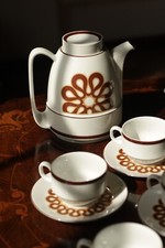 Servizio da caffè/the Tazze Tazzine in Porcellana Bavaria vintage. Modernariato