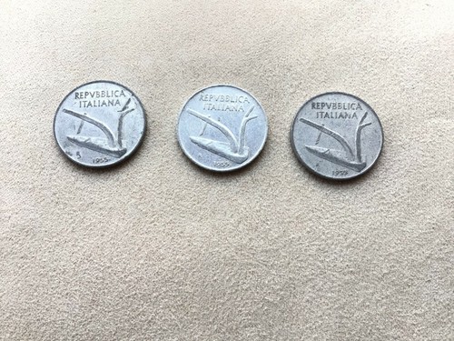 Lotto monete 10 lire - monete,