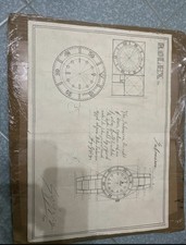 Rolex Disegno Progetto Anni 60