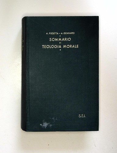 Sommario teologia morale - sommario,