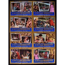 fotobuste LE NOTTI DI MESSALINA belinda lee giuliano gemma venere imperatrice F1