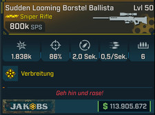 (PC,Xbox,PS) Borderlands 4 - Ballista modded 800K DPS