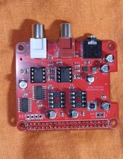 Dual TDA1543A I2S Raspberry DAC Hat PCB alt HIFIBerry Volumio suono di TDA1541