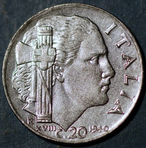 Italy centesimi 1940 75 - 1940,