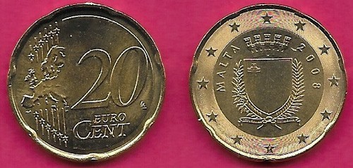 Malta euro cent 2008 unc - cent,