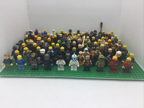 Lotto 100 minifigure lego - minifigure,