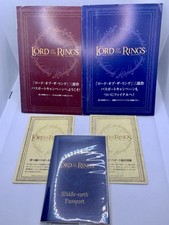 Passaporti del Signore degli Anelli LOTR Terra di Mezzo - Japan Movie Stub KING Completo