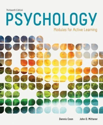 Psychology modules for active - modules,