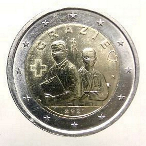 Moneta commemorativa euro - da,