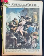 La Domenica del Corriere 20 Agosto 1950 Garibaldi Binda Ciclismo Mecca