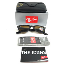 Occhiali da sole Ray-Ban RB2140 902/57 WAYFARER montatura tartaruga marrone polarizzato 50 mm