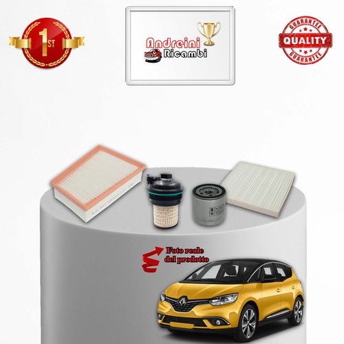 Kit tagliando filtri renault - kit, 4