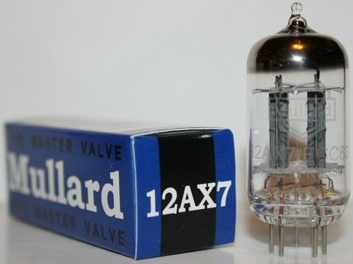 Tubo mullard 12ax7 - mullard, /