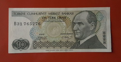 Banconota lire 1979 - 1979, turchia