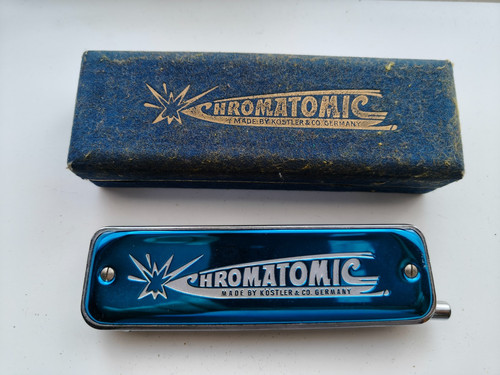 Armonica cromatica vintage