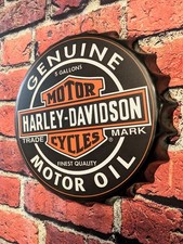 Insegna olio motore harley - motore,