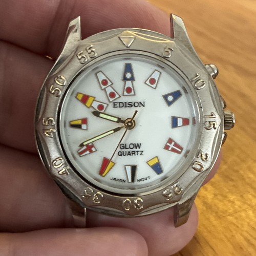 Orologio edison glow bandiera - edison,