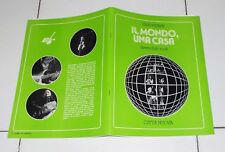 Spartiti GEN VERDE Il Mondo una casa Città Nuova 1982 Songbook Gen Rosso
