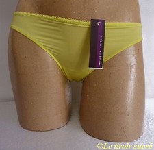 PRINCESSE TAM TAM Memory slip culotte jaune lemon lingerie neuf avec étiquettes