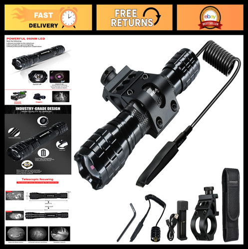Mini torcia led infrarossi - torcia,