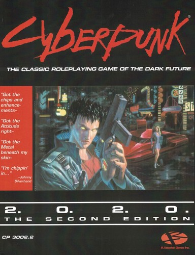 Cyberpunk 2020 rpg book - rpg, |