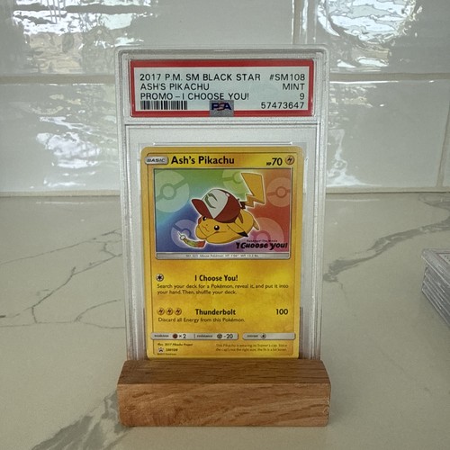 Ash pikachu sm108 psa 9 - pikachu,