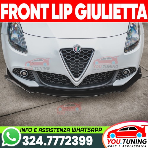 Front lip spoiler frontale - lip,