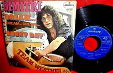 DIMITRI Dream dream dream 45rpm 7' + PS 1973 ITALY MINT- Bike Cover