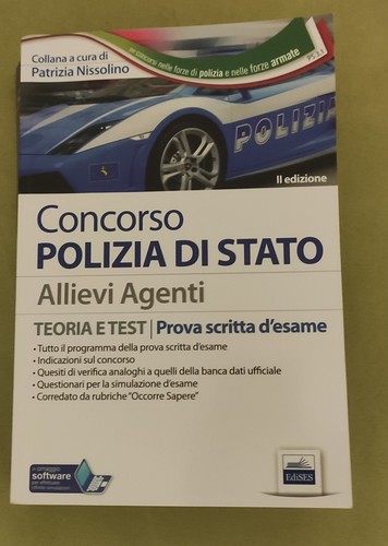 Libro concorso polizia - libro, di