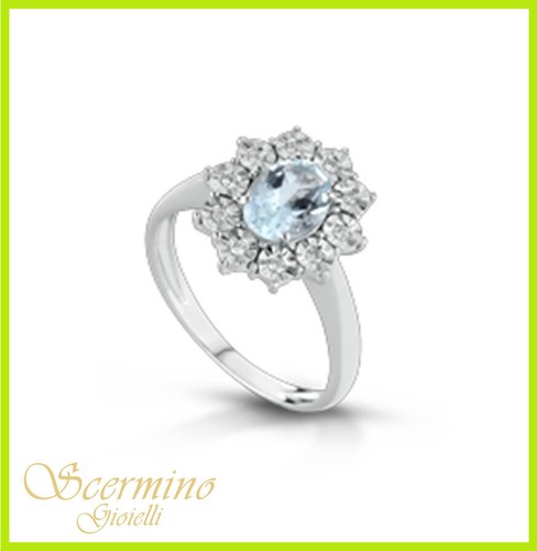 Anello oro bianco 18k - anello,